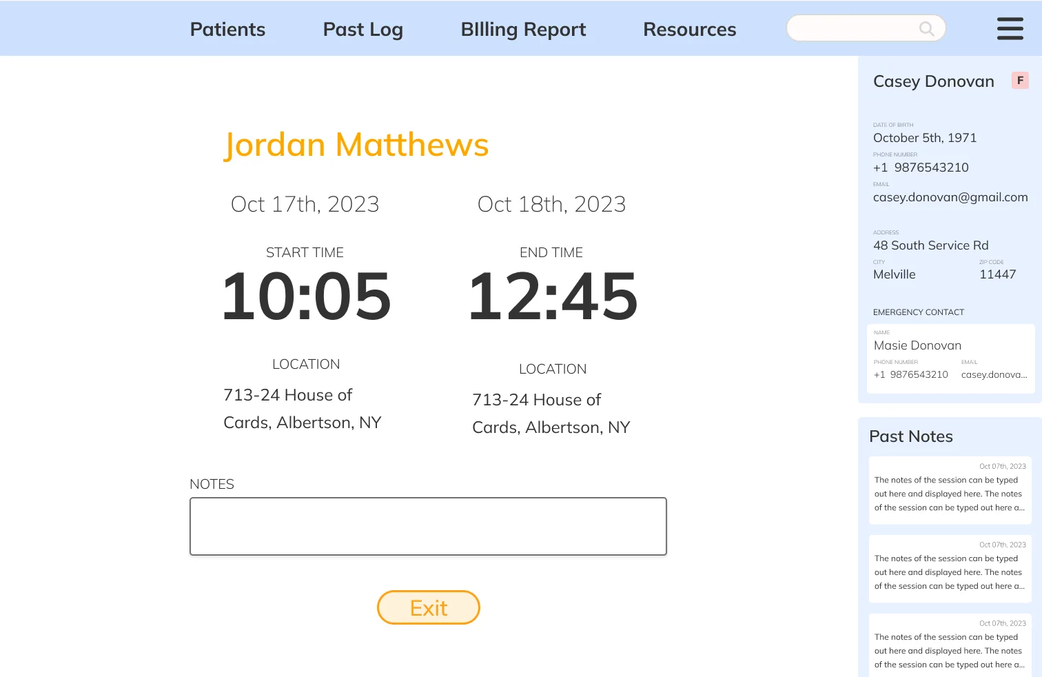 Visit Summary