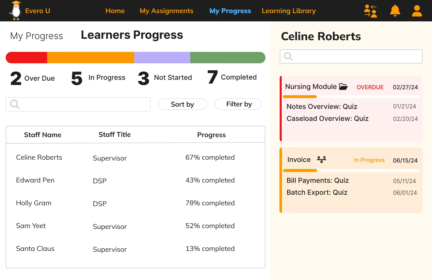 My Progress