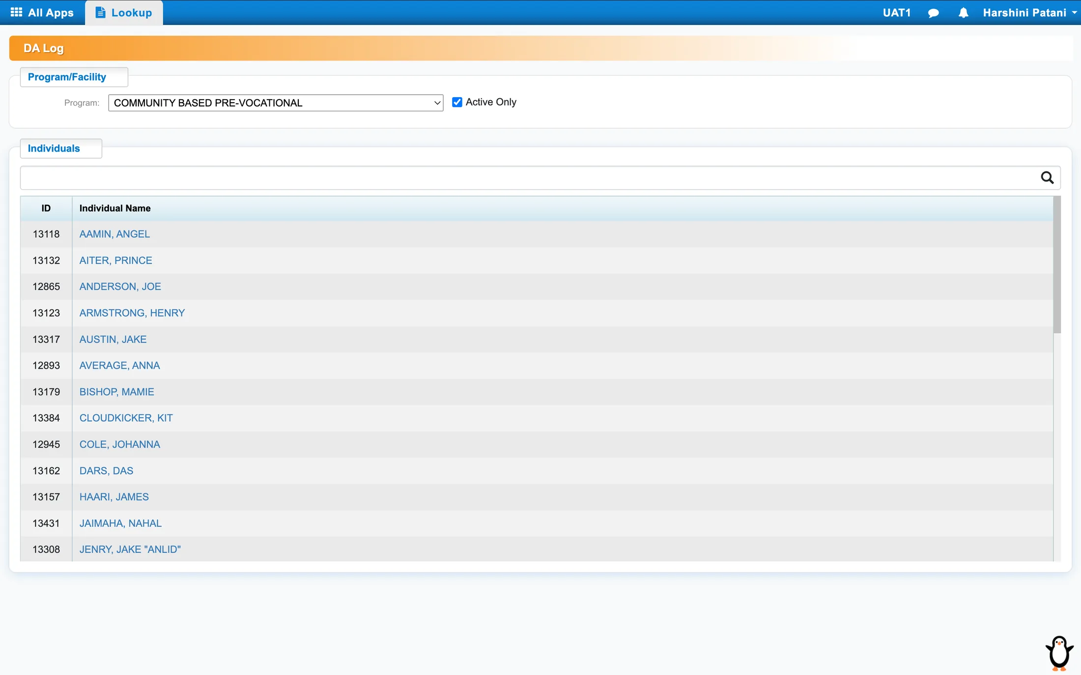 Legacy log repository